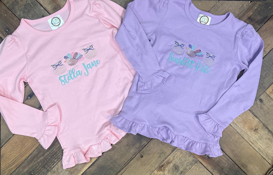Girls turkey Pumpkin shirt