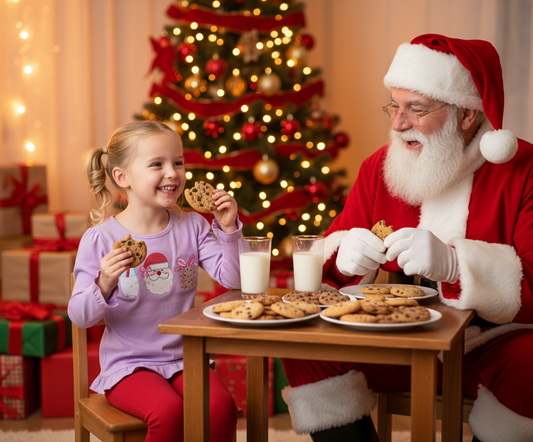 Santa's Milk and Cookies