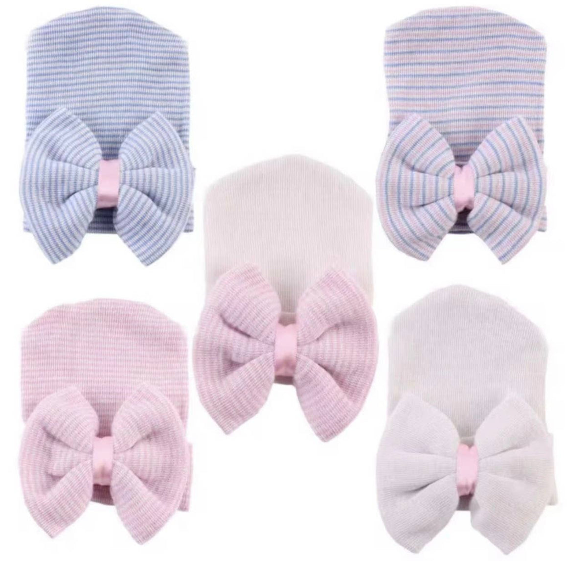 Newborn Hospital Hat, Gender Reveal, Embroidery, Monogram
