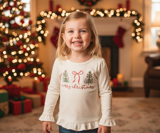 Merry Christmas Girls design outfit