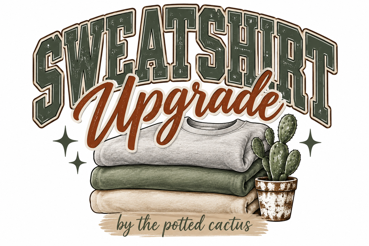 Sweatshirt upgrade