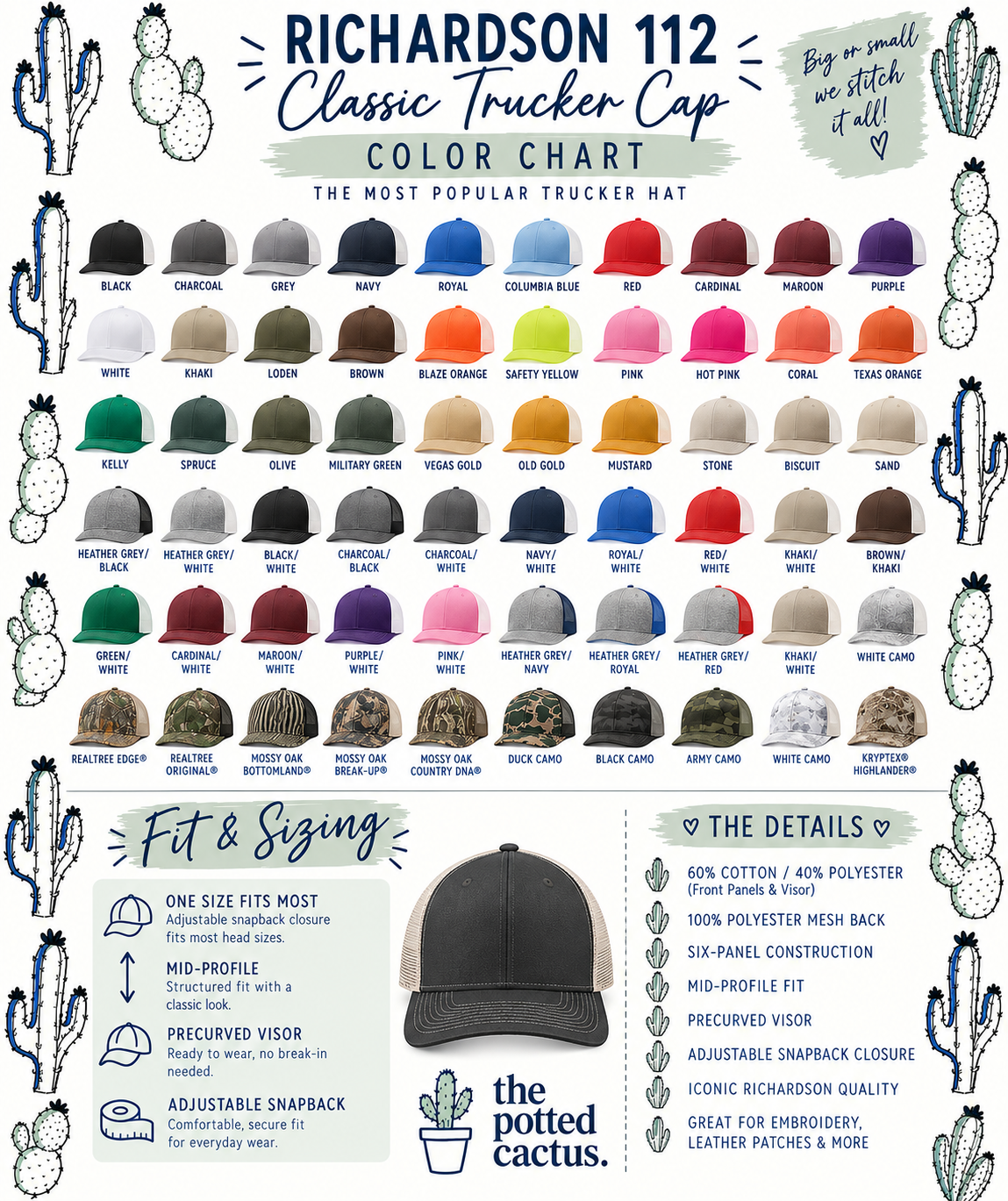 Custom hats