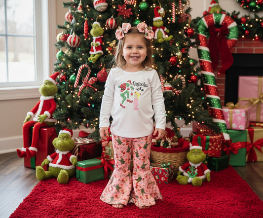 'Mean Green One' Girls Shirt