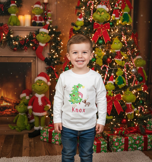 'Mean Green One' Boys Shirt