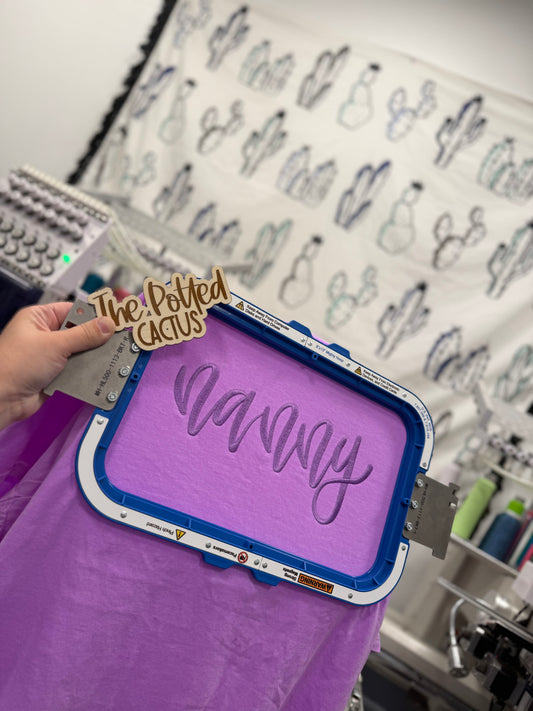 Custom Name Embroidered shirt