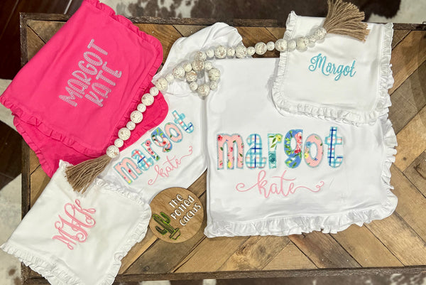 Baby Embroidered Set