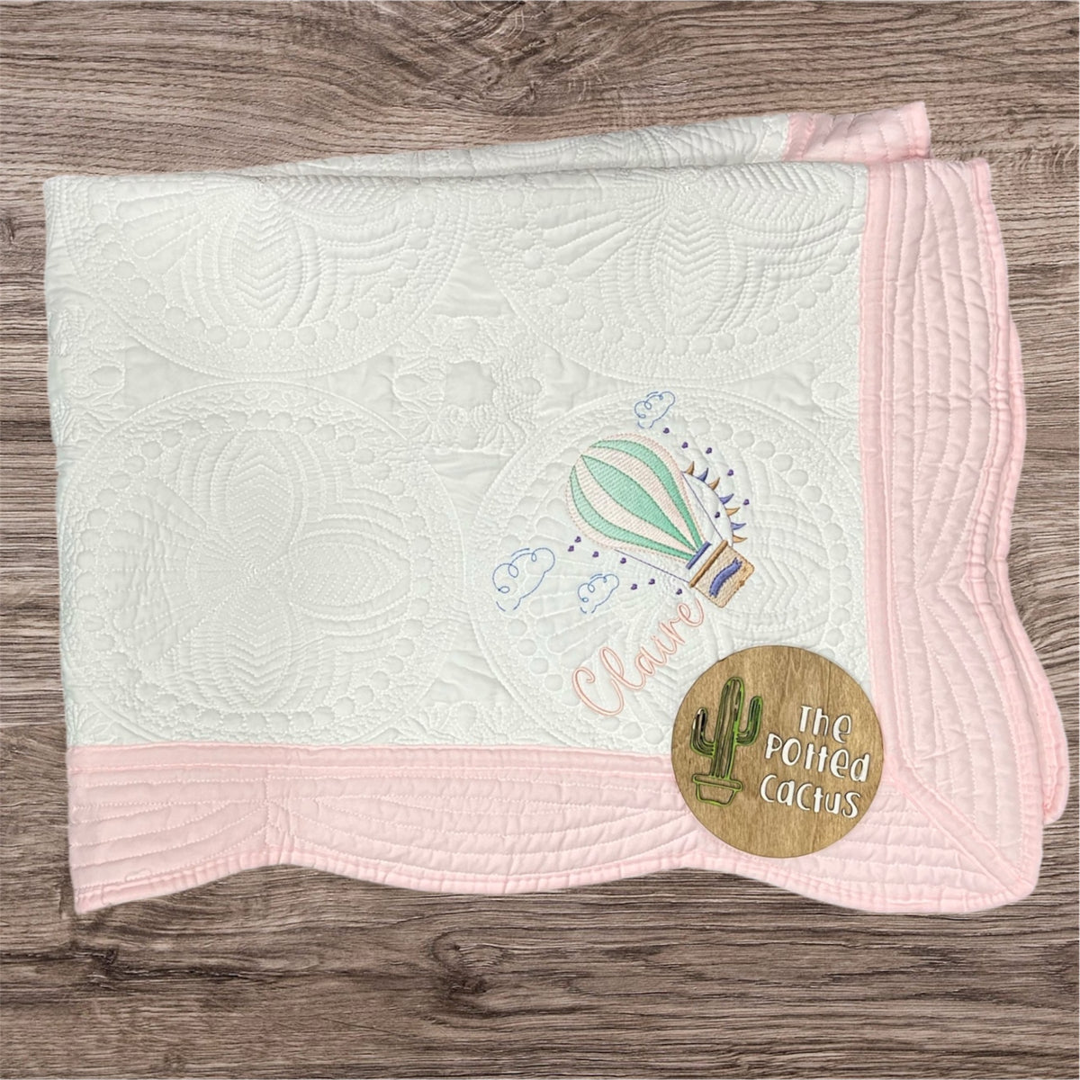 Heirloom Quilt Hot air Balloon