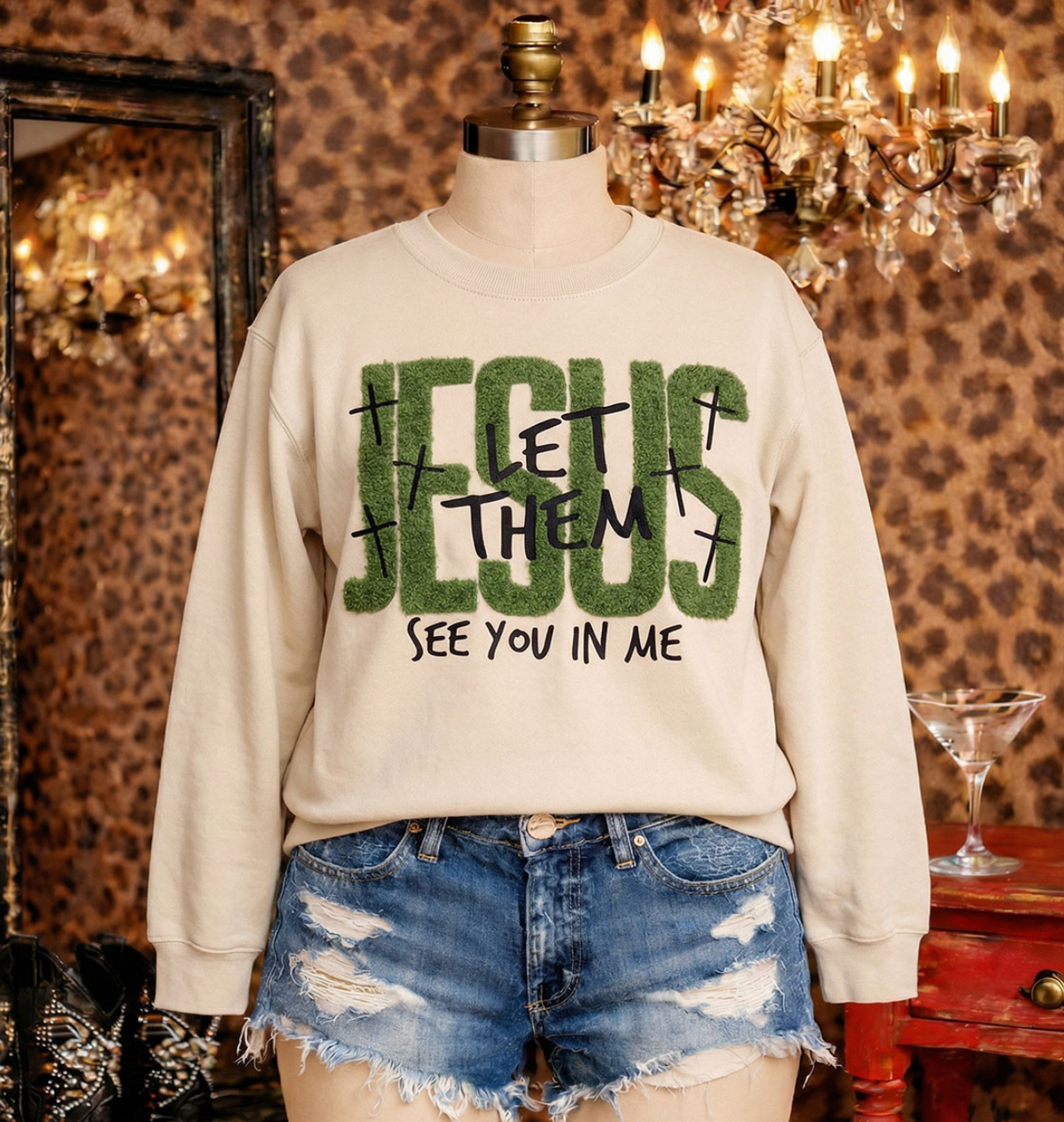Faith Chenille Based Tees