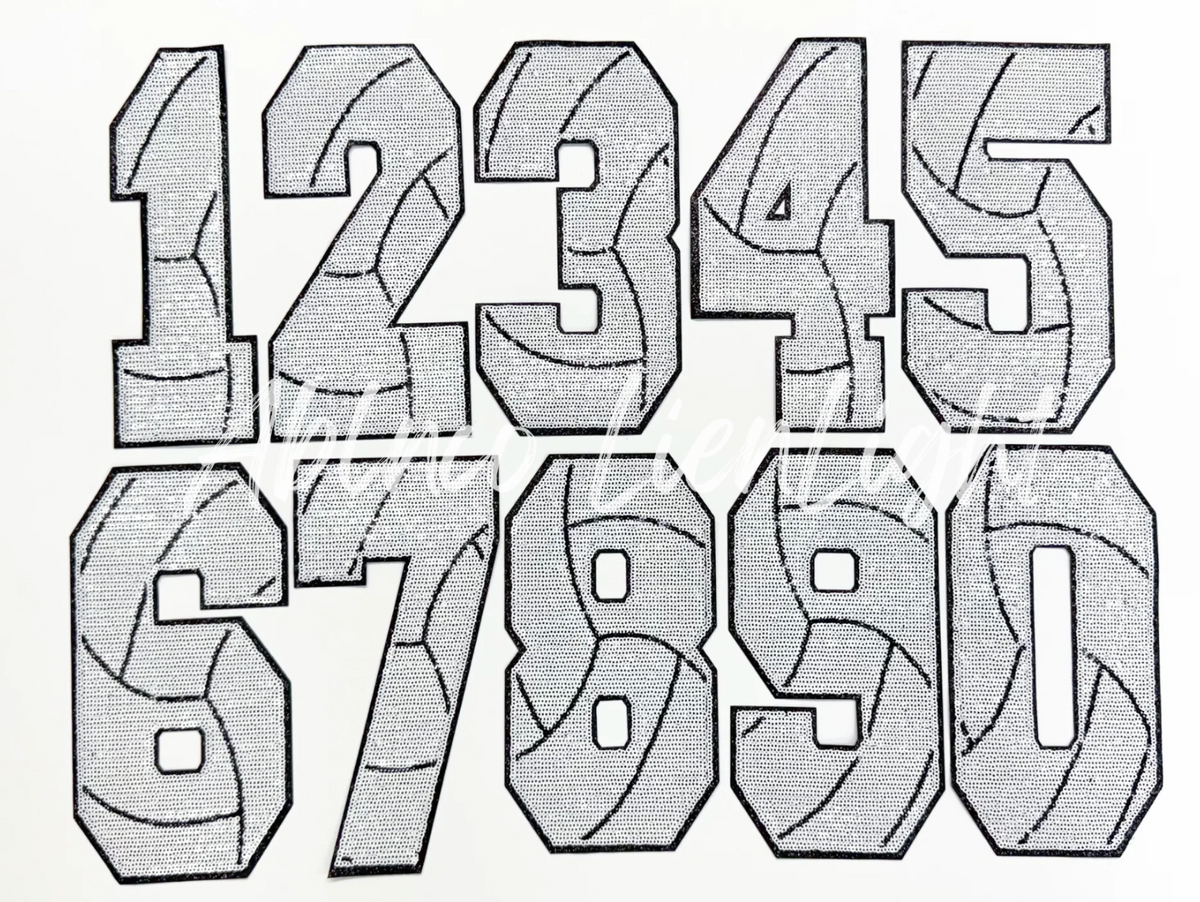 Volleyball number Sequin Wear