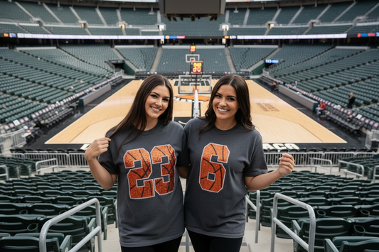 Basketball number Sequin Wear