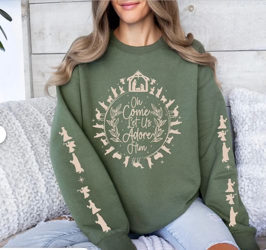 Adore Him Sweatshirt