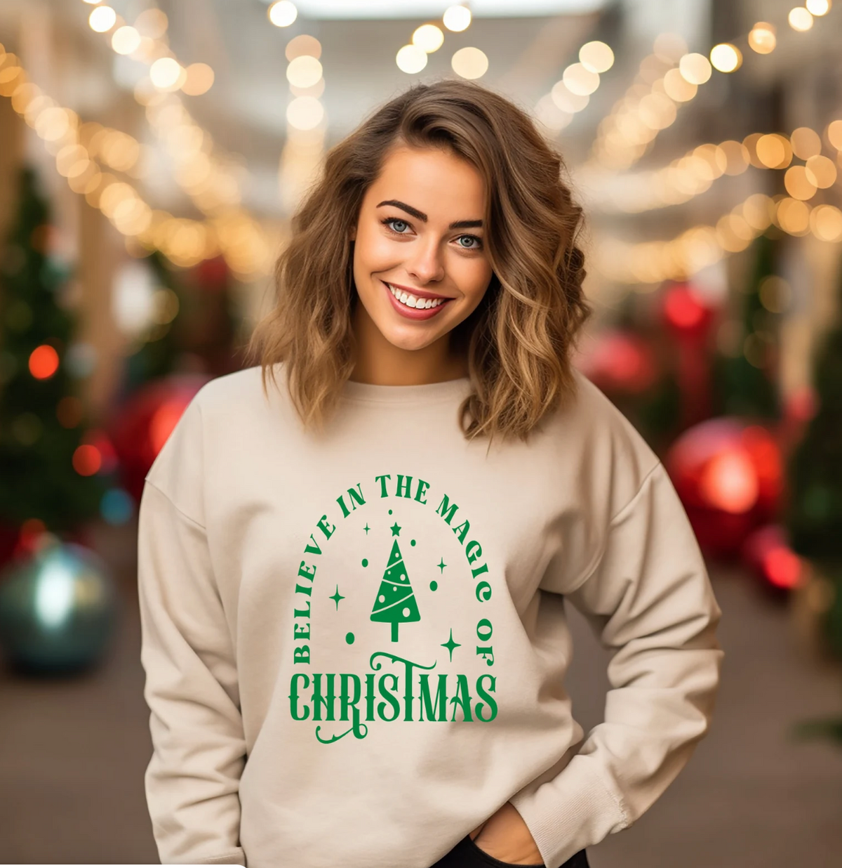 Believe in Magic Graphic Sweatshirt