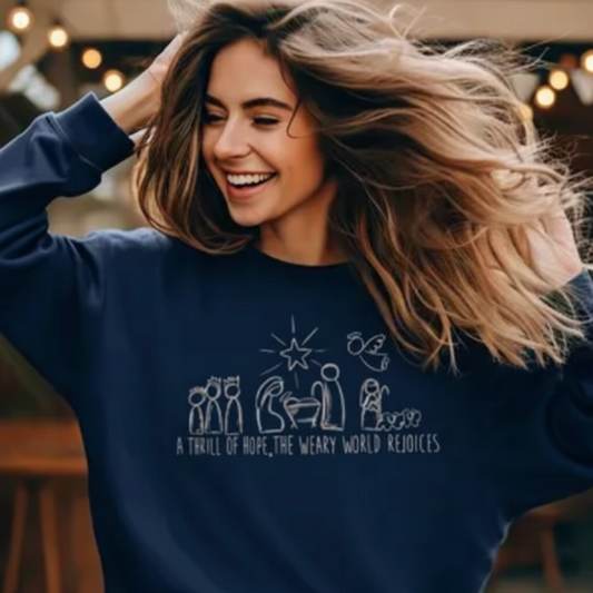 Thrill of Hope Graphic Sweatshirt