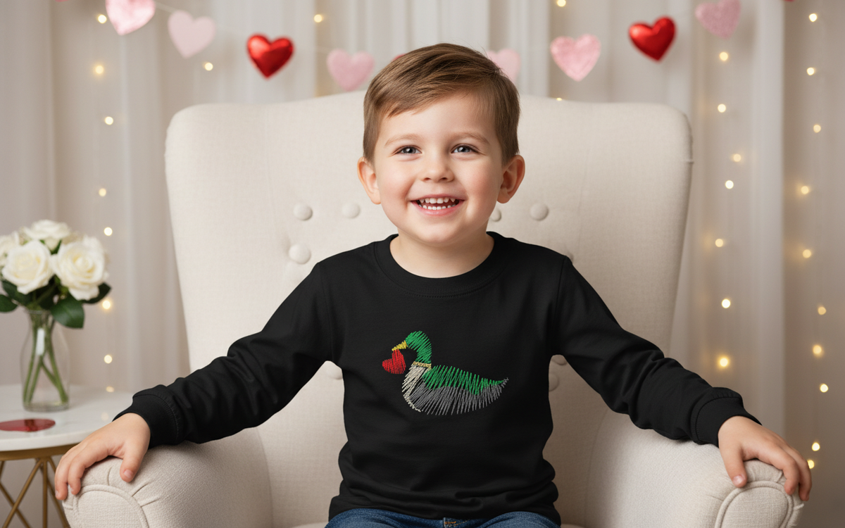 Valentine Lucky Duck