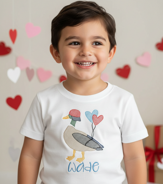 Valentine Boys Duck shirt
