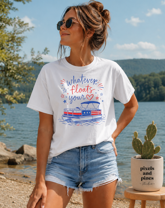 Patriotic Whatever floats your boat